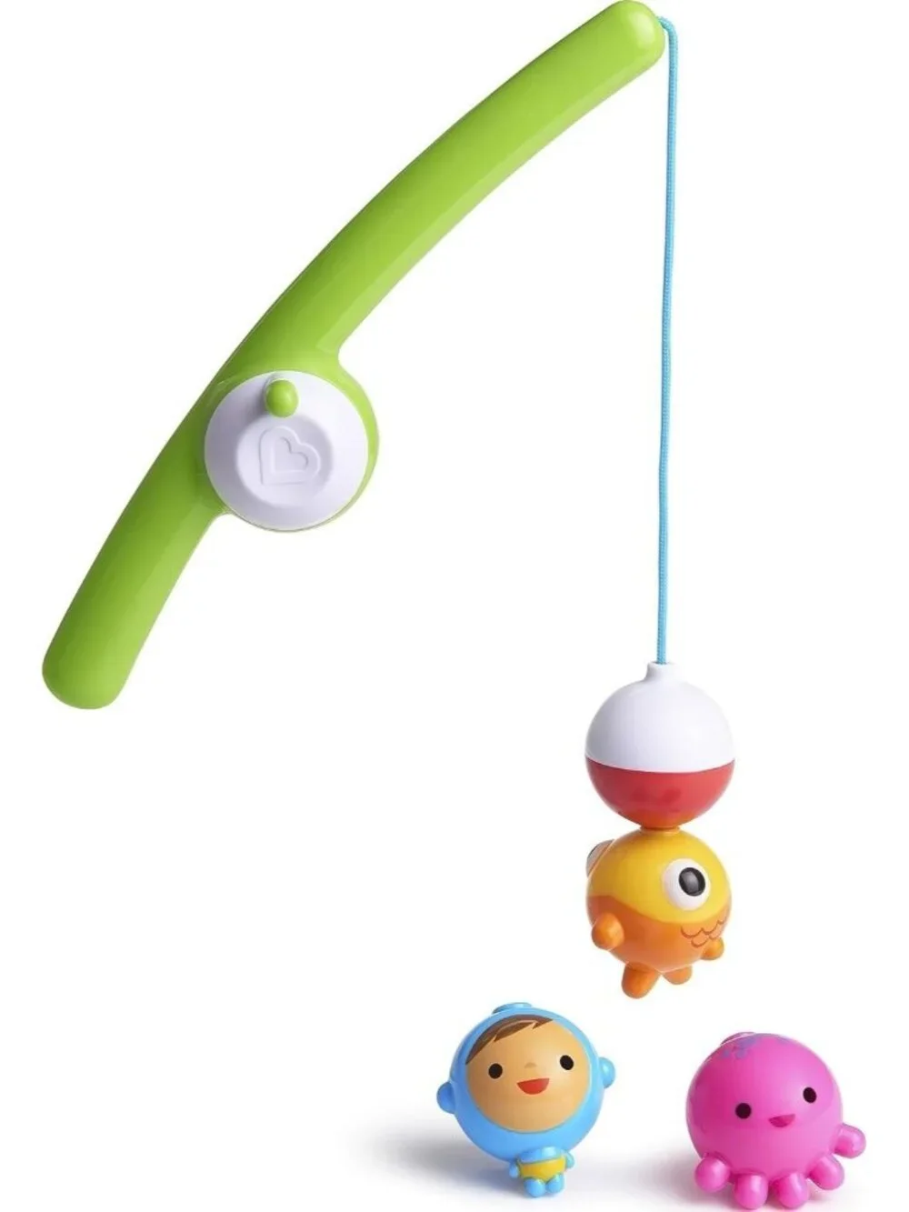 Munchkin Fishin Magnetic Baby and Toddler Bath Toy 4pc Set Bath Time New Package